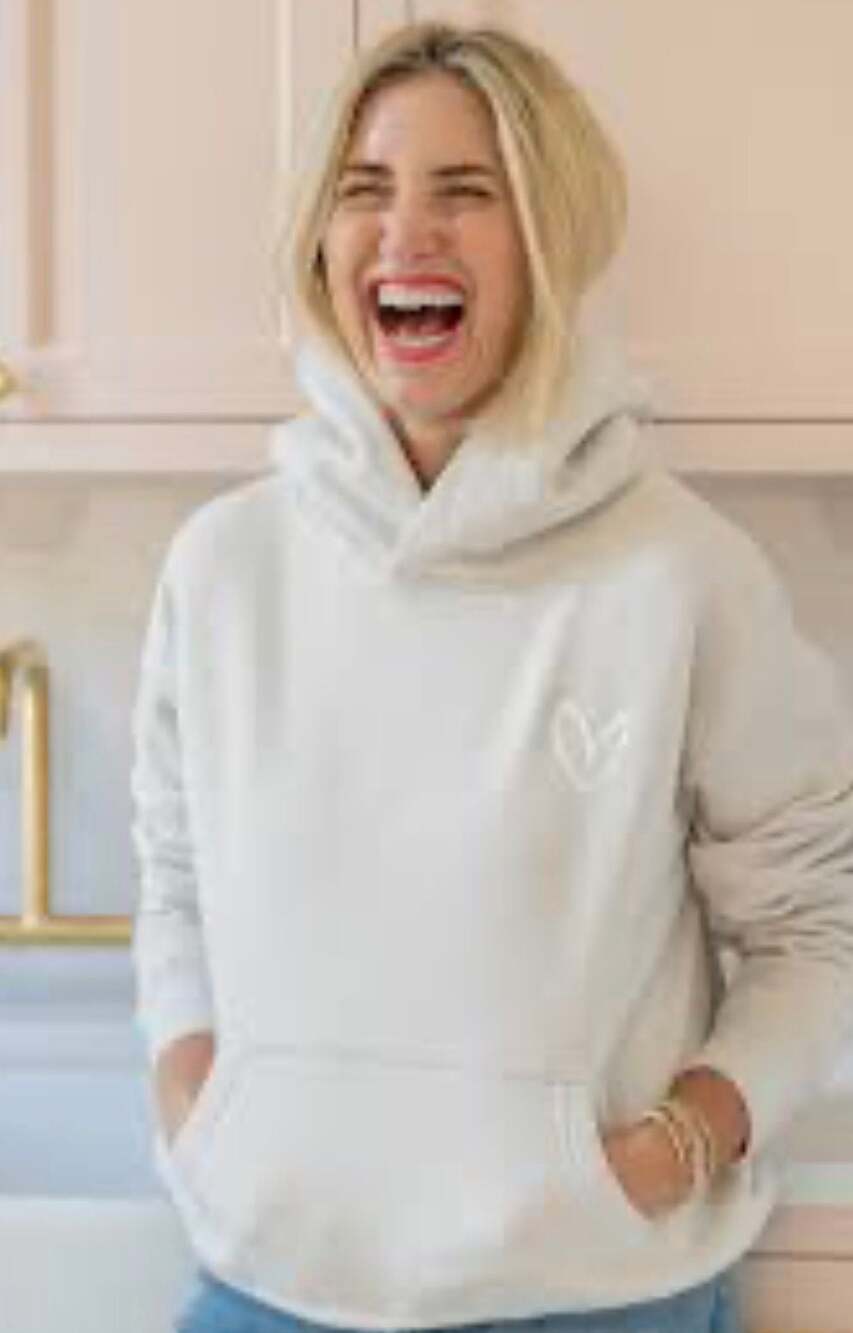 Women's Live What You Love Relaxed Hoodie Sz sm